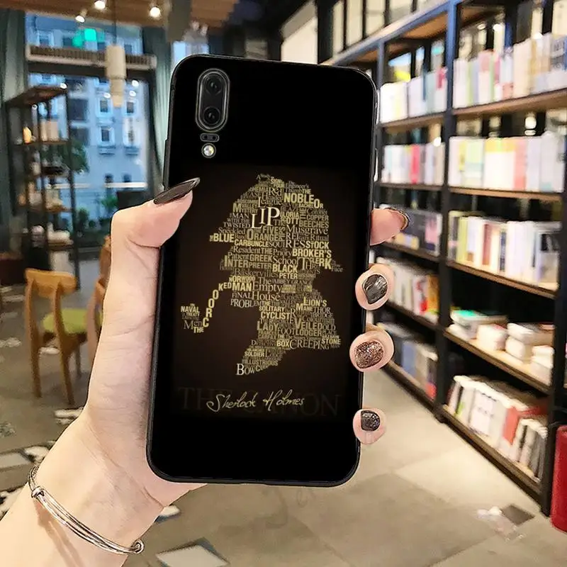 

Sherlock Holmes Sherlocked TV series Phone Case For Huawei honor Mate P 10 20 30 40 Pro 10i 9 10 20 8 x Lite