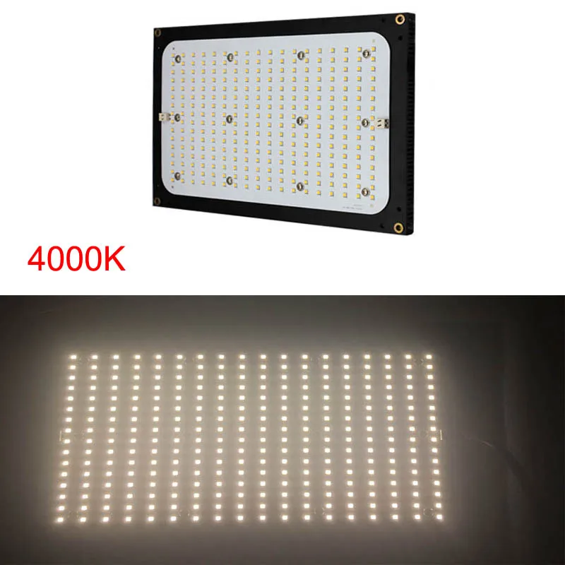 4000K Наборы квантовой платы 301B 3000 K/3000 K+ 660nm 288pcs светодиодный PCB board 120W с алюминиевым радиатором - Цвет: 4000K