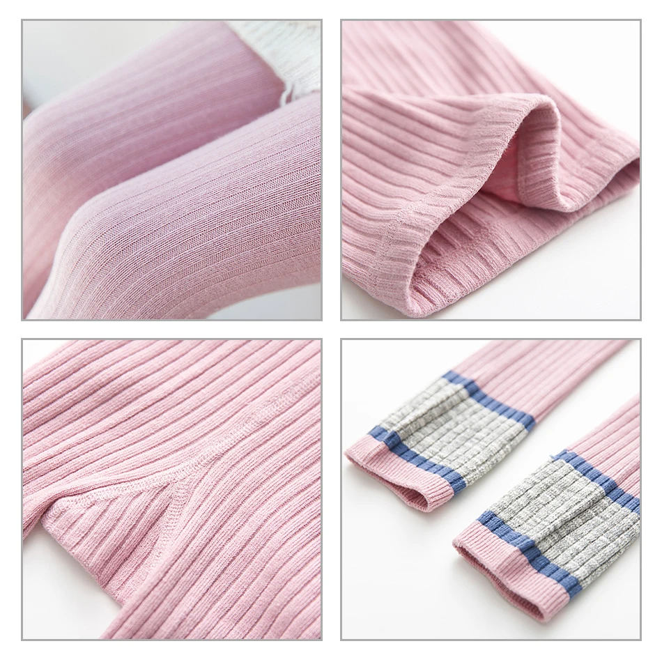 Весенне-летние детские модные штаны в Корейском стиле трикотажные леггинсы для