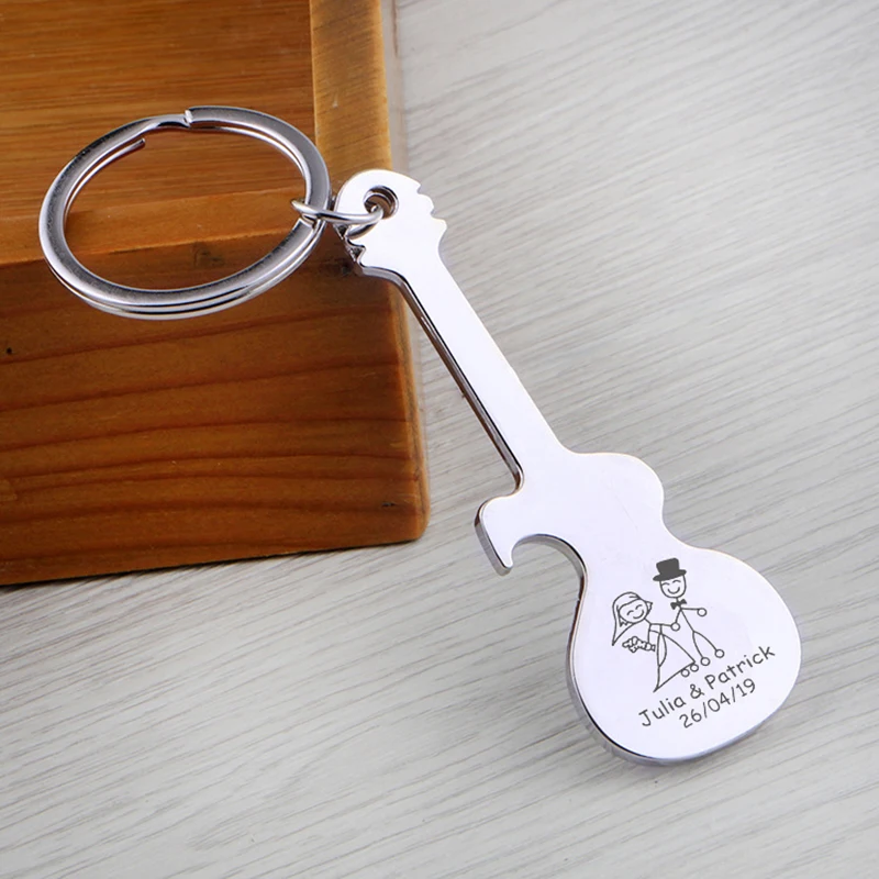 25 шт. металлические открывалки для бутылок в форме гитары|favors and gifts|wedding favors giftsgift