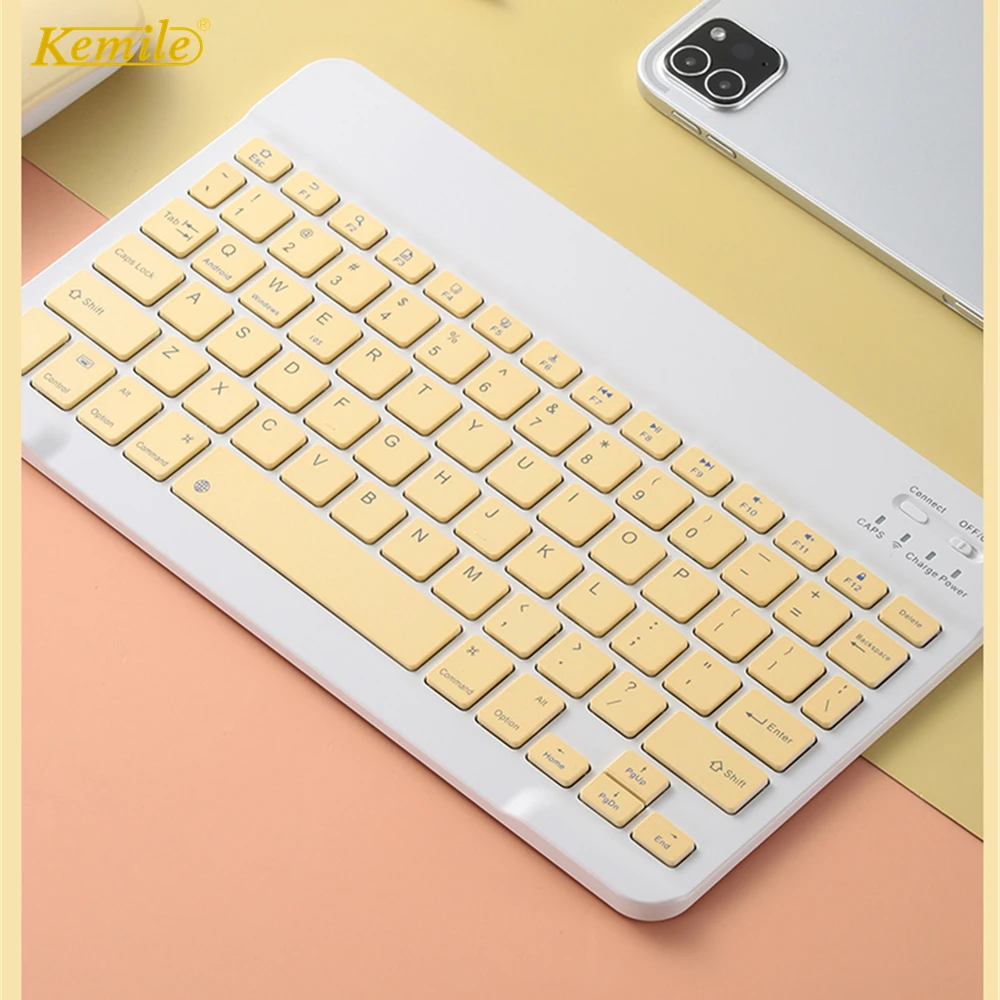 Ультратонкая русская испанская Корейская клавиатура для планшета Samsung Android iPad 9 7