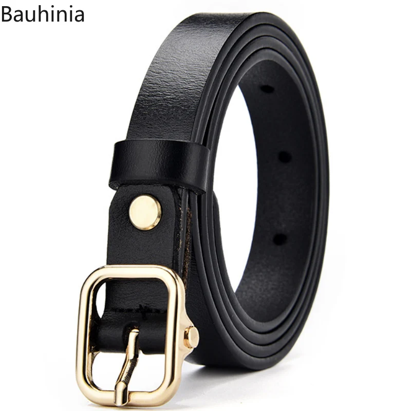 Explosive Style Ladies Real Cowhide Pin Buckle Belt Whole Cowhide Cutting Fashion Casual Skirt High Quality 2.8CM Width Belt