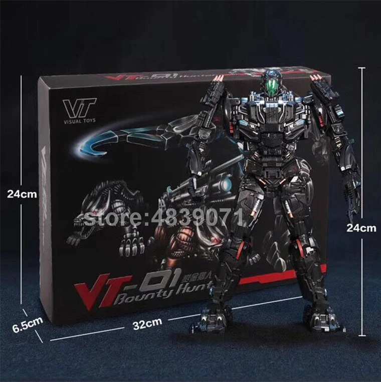 VT экшн-фигурка игрушка VT-01 VT01 Металл MP охотник за головами UT содержание двух охотничьих собак спортивный автомобиль деформация трансформация