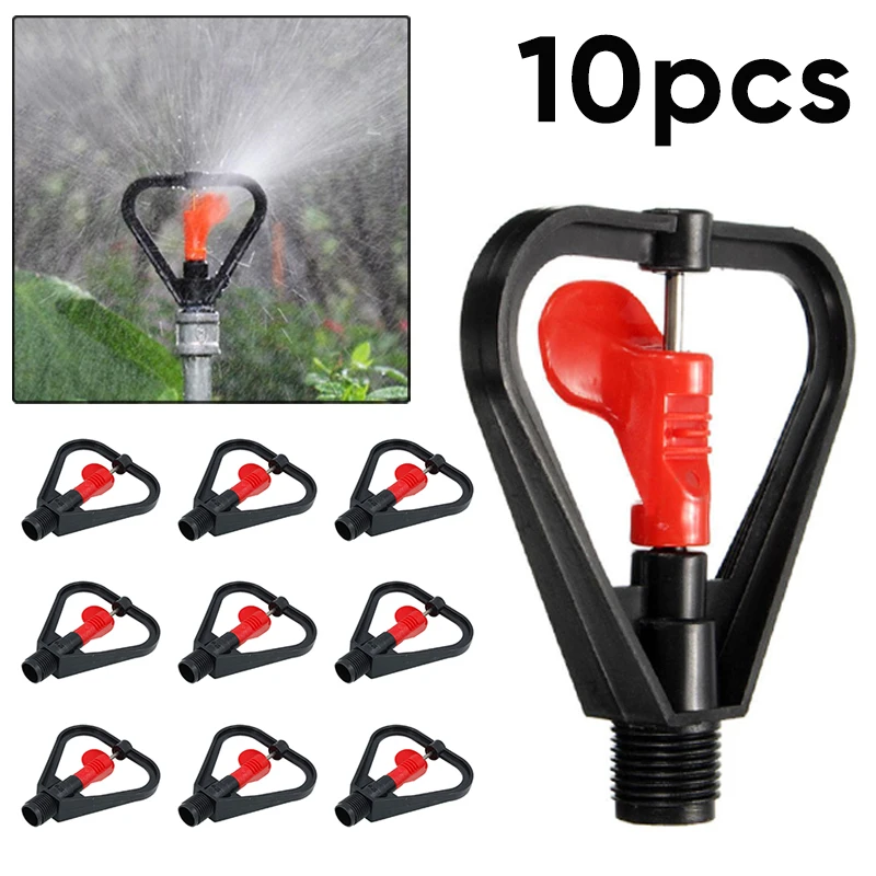 1/2 спринклеры для воды сада газона травы вращающиеся на 360 ° роторное распыление |