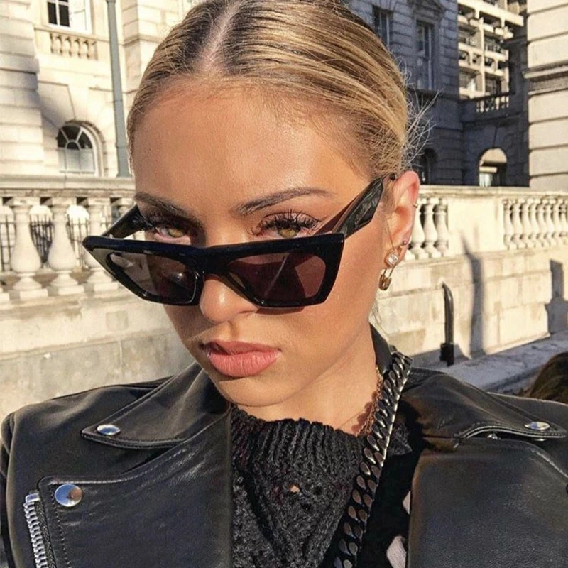 

OLOPKY 2022 Luxury Vintage Sunglasses Women Cateye Glasses Women Cat Eye Eyeglasses Women/Men Brand Designer Lentes De Sol Mujer