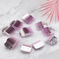10 pcs universal hair clipper limit comb salon hairdressing electric clippers guide combs barber hairdresser hair styling tools