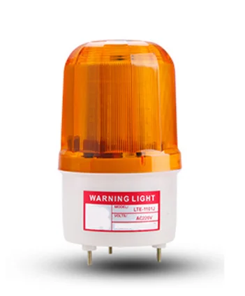 LED-1101 с вращающимся голосом поворотный светодиодный стробоскоп сигнальная лампа сирена желтый синий красный зеленый светодиодный сигнальный светильник 12 в 24 в 110 В 220 В