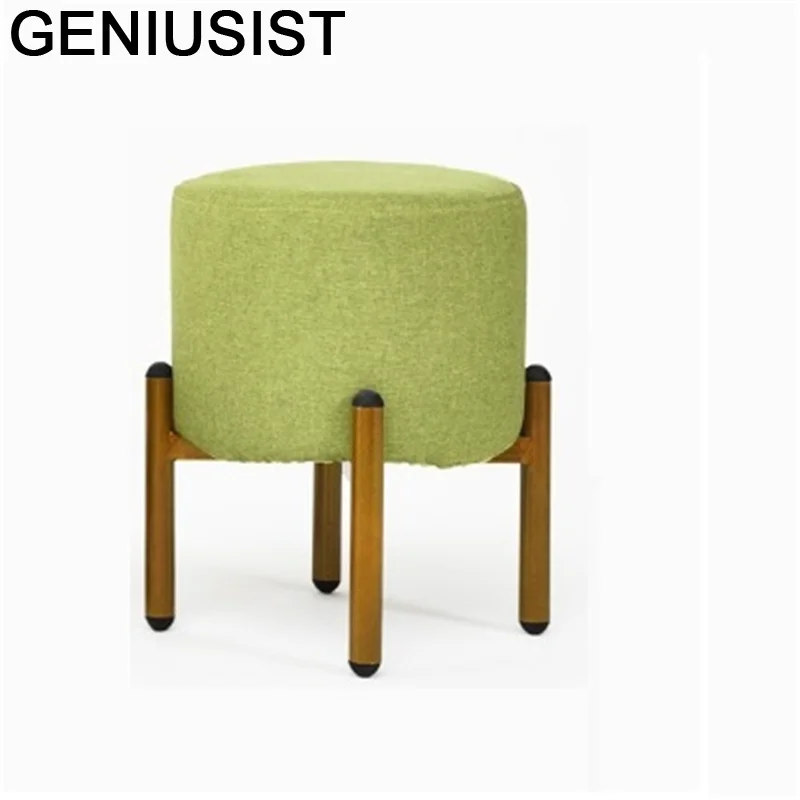 

Rangement Dressing Footstool Almacenaje Storage Sofa Cover Cocina Taburete Change Shoes Poef Ottoman Tabouret Foot Stool