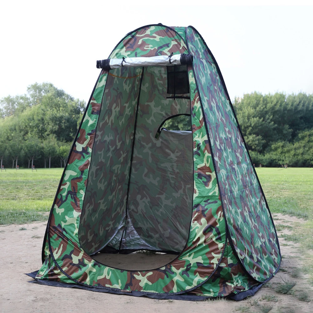 

Portable Privacy Shower Toilet Camping Pop Up Tent Camouflage/UV Function Outdoor Dressing Tent/photography Tent