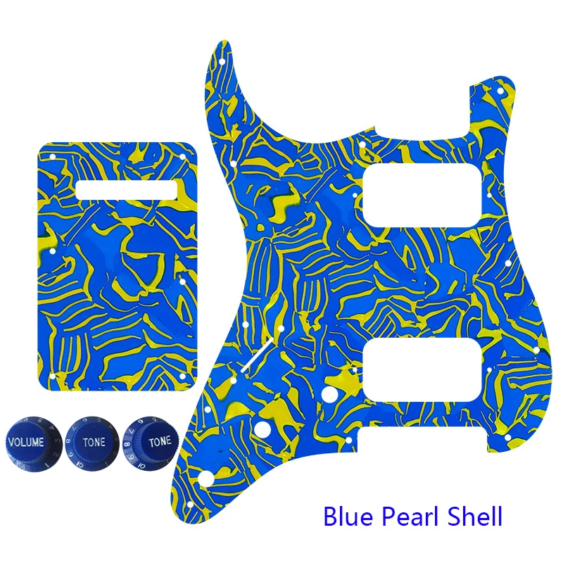 Детали для гитары-для США левая ручка 11 винтовых отверстий стандартный Strat ST HH