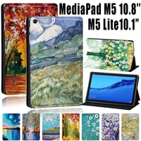 tablet case for huawei mediapad m5 10 8 inchm5 lite 10 1 inch pu leather stand tablet cover protective case stylus