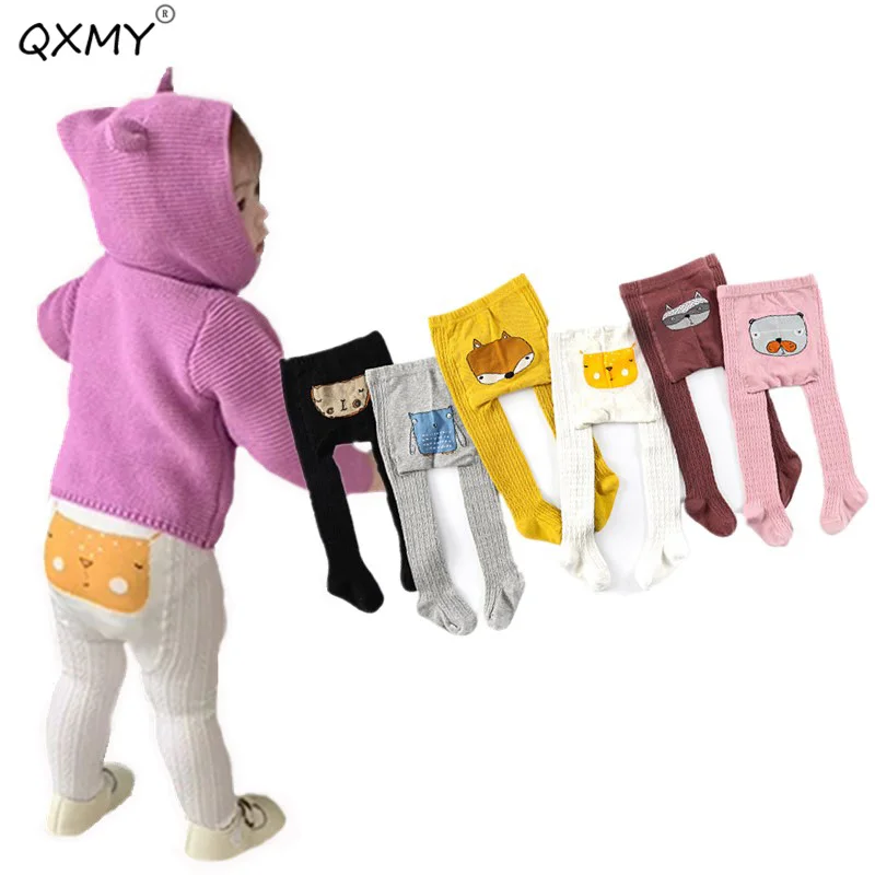 

Tights For Girls Baby Pantyhose Cartoon Spring Autumn Long Trousers Newborn Clothes Children's Stockings