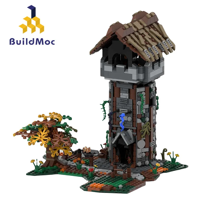 

MOC 62840 Watchtower Building Blocks Kits Education Construction Bricks Molds Creative Toys Birthdays Christmas Gift for Kids
