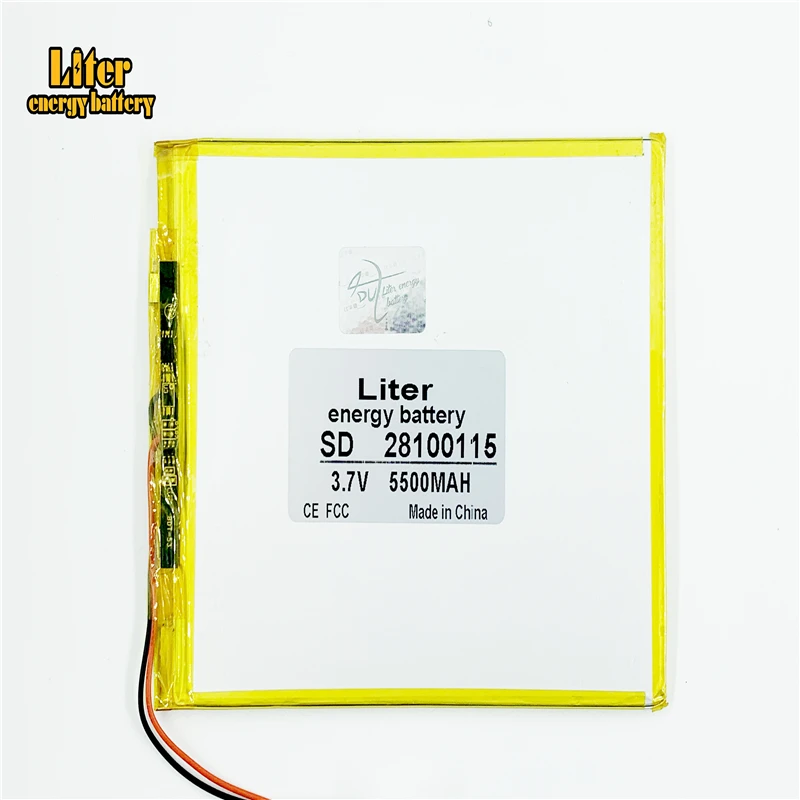 3 7 V 5500 mah аккумулятор для планшета брендовый планшетный gm литий полимерный 28100115 MP3