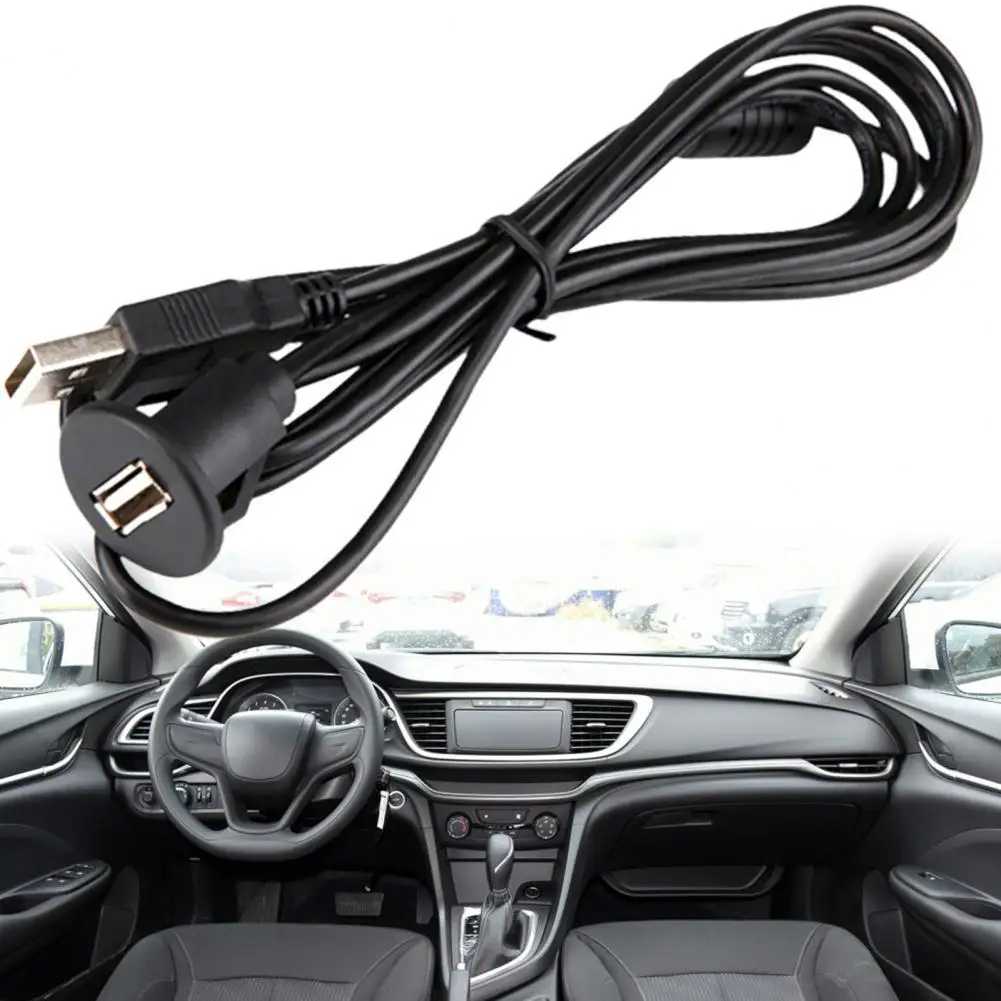 

30% Dropshipping!!Extension Cable Compatible Multi-Purpose Plastic Fast Data Transfer Adapter Cord for Dashboard