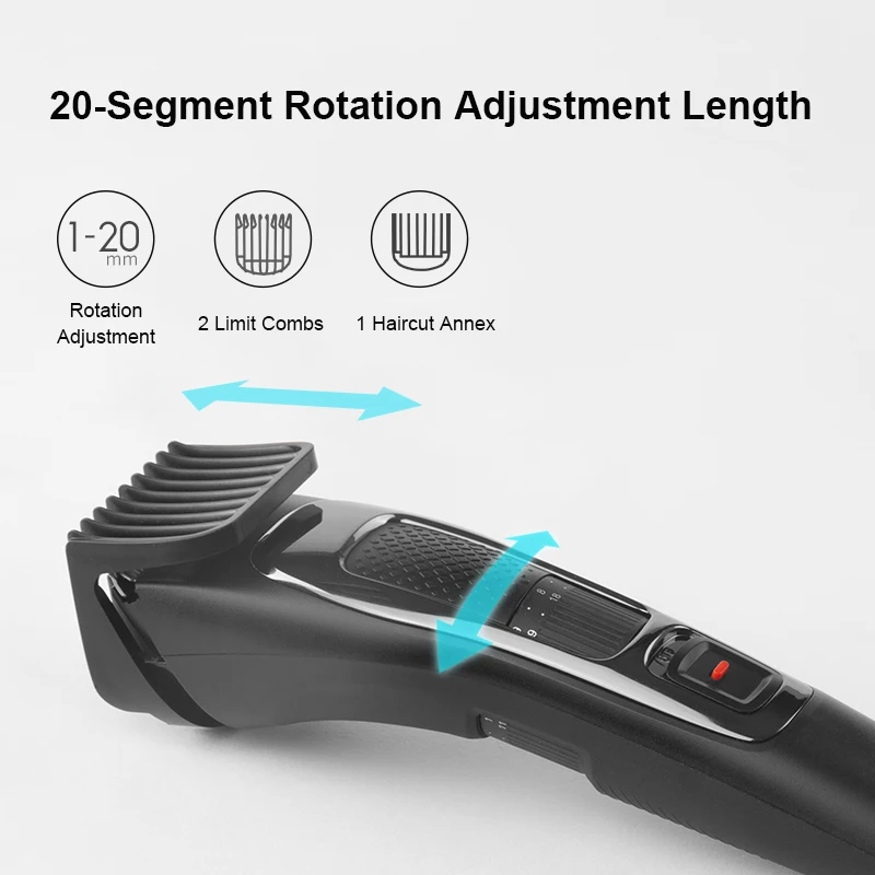 ENCHEN Sharp3S Для мужчин электрическая машинка для стрижки волос USB Перезаряжаемые