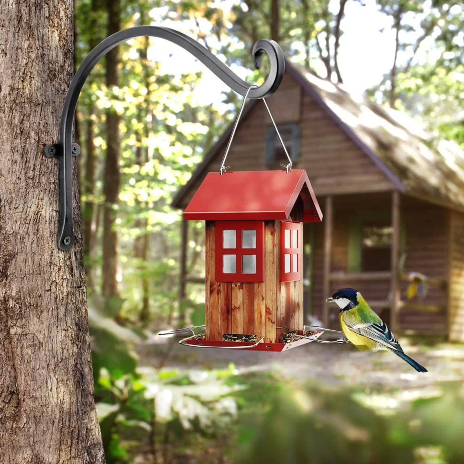 

Подвесной кронштейн для растений, настенные крючки, сверхпрочная вешалка для растений, для забора деревьев