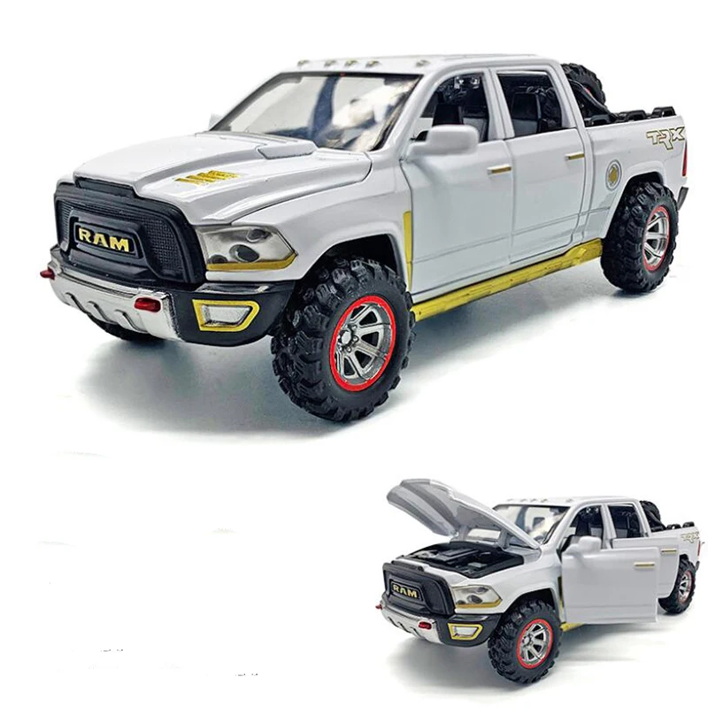 Модель автомобиля из сплава 1:32 новая модель RamTRX Pickup со звуком подсветкой