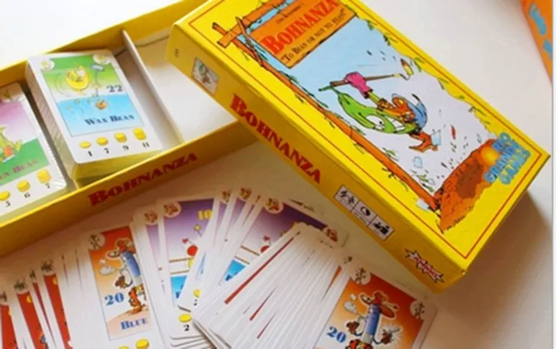 Горячая Распродажа Bohnanza Настольная игра новейшая версия для детей возрастом от 2