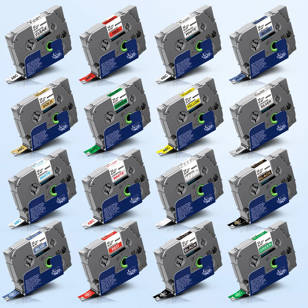 6/9/12 мм 231 запечатанных лент для Совместимость Брат 631 121 221 211 131 135 335 334 брата