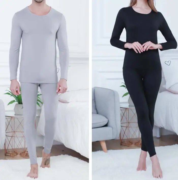 Ropa Interior Invierno Mujer кальсоны зимние женские термобелье мужской костюм большой размер Vete Мужские t пара теплая одежда