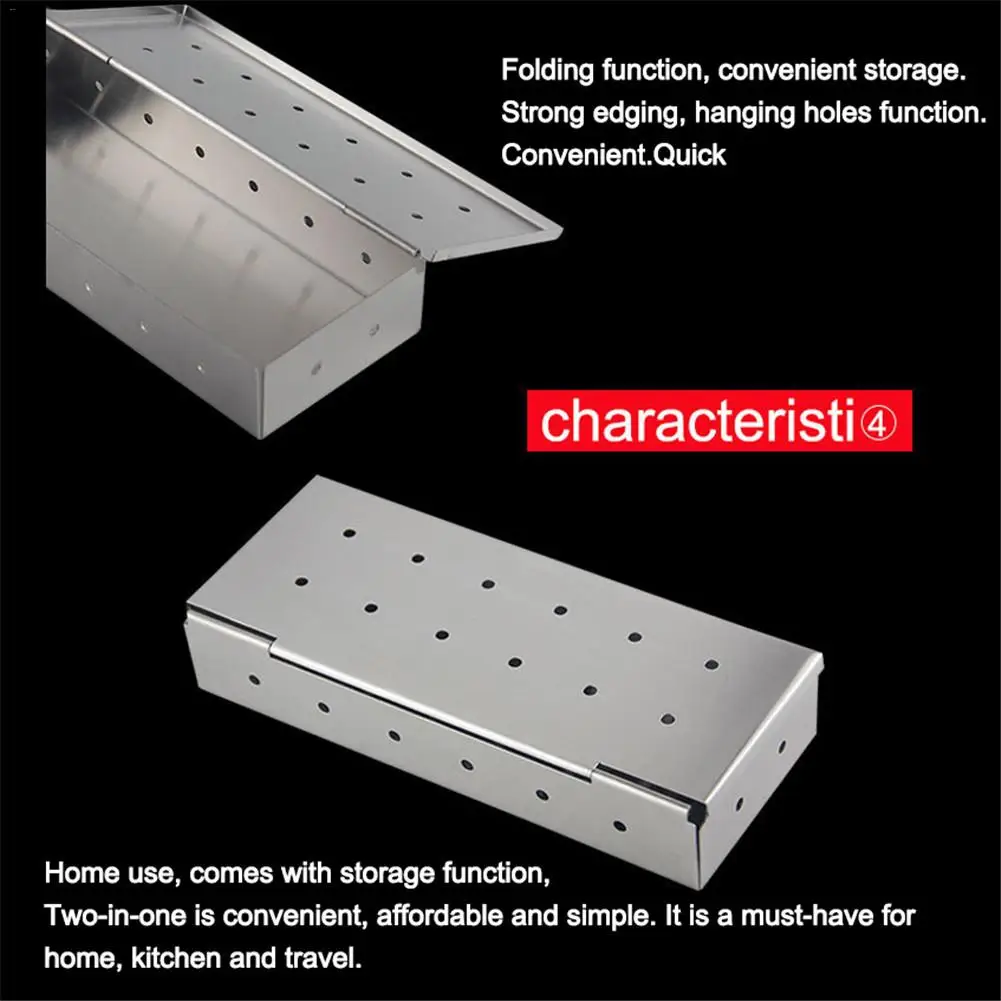 Портативный складной гриль из нержавеющей стали принадлежности для хранения