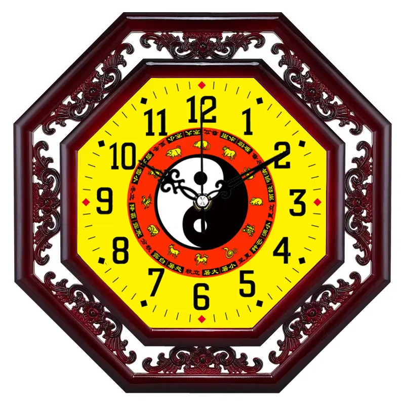 Скандинавская деревянная Бесшумная цифровая стена Декор часов для гостиной игла