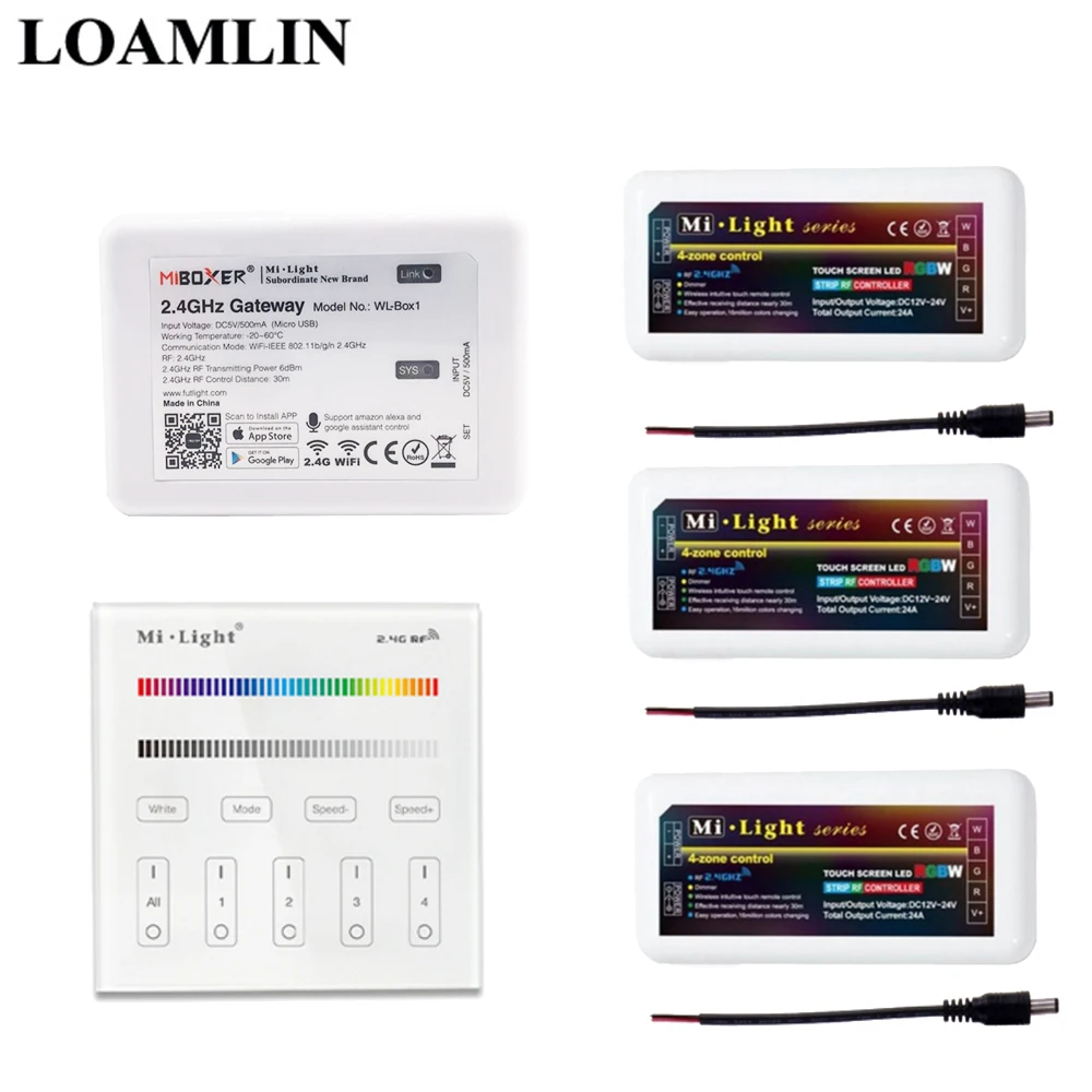 Панель управления светодиодной лентой Mi light B3 с сенсорной панелью Wi Fi управление