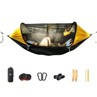 tear resistant nylon parachute double hammock outdoor mosquito bug net portable parachute nylon for sleeping travel hiking