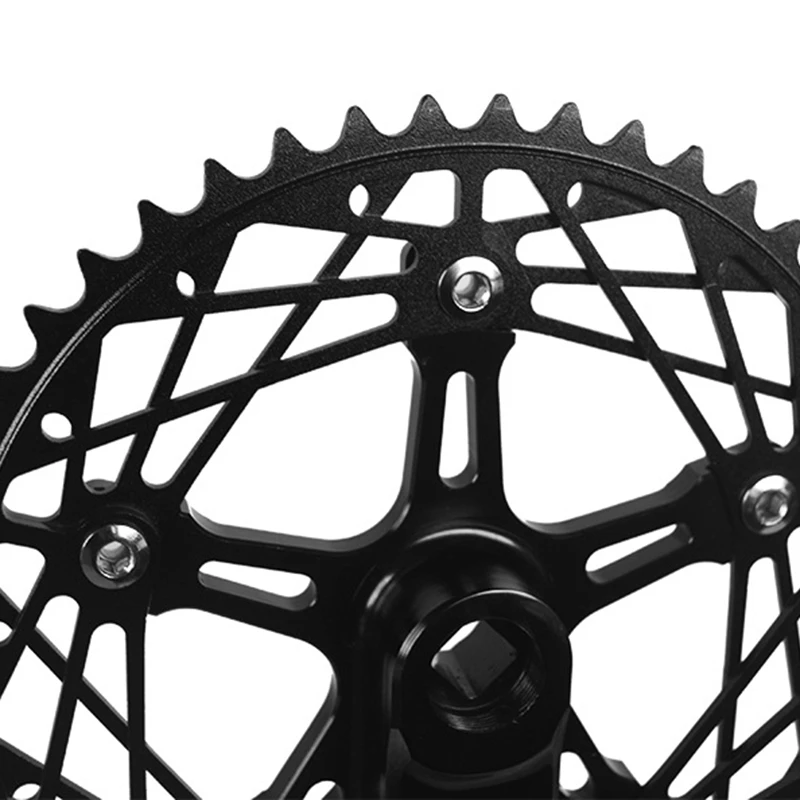 Фиксированная передача складной велосипед ретро цепь рукоятка колеса комплект