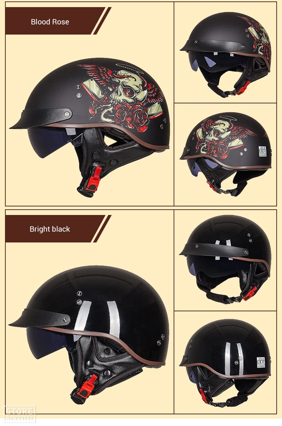 GXT мотоциклетный шлем, Мужской винтажный шлем Casco, мотоциклетный шлем с открытым лицом, мотоциклетный гоночный шлем для верховой езды, с сертификацией в горошек