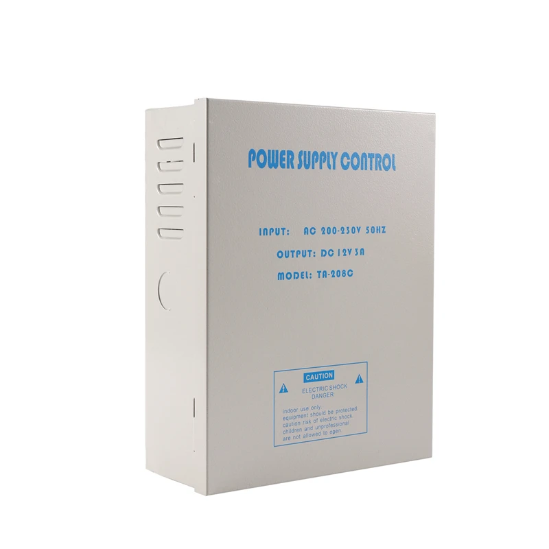 DC12V 3A 30W Door Access Control System Switch Power Supply AC AC220V Delay Time Max 15 Second Frequency | Электроника