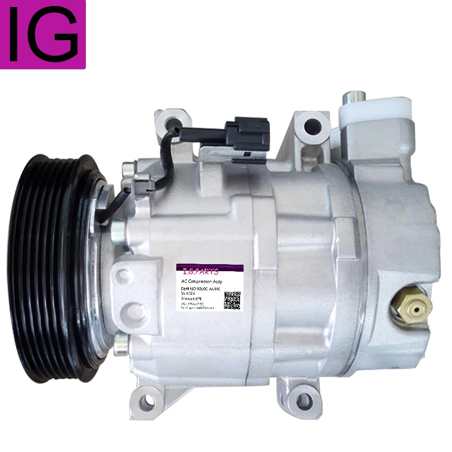 Компрессор переменного тока CWV615M для автомобиля Nissan X trail 2 0 5 1 2001 2008 92600AU01A 92600AU01B