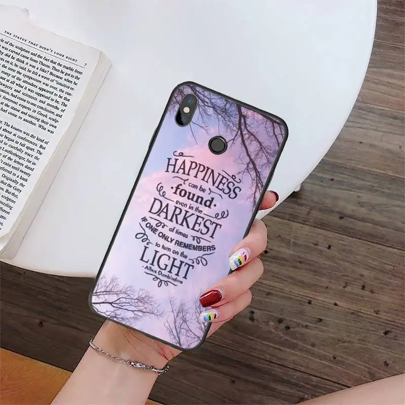 

Hogwart Harries Potter Comic design eternally Phone Case For Xiaomi Redmi note 7 8 8t k30 pro 8a