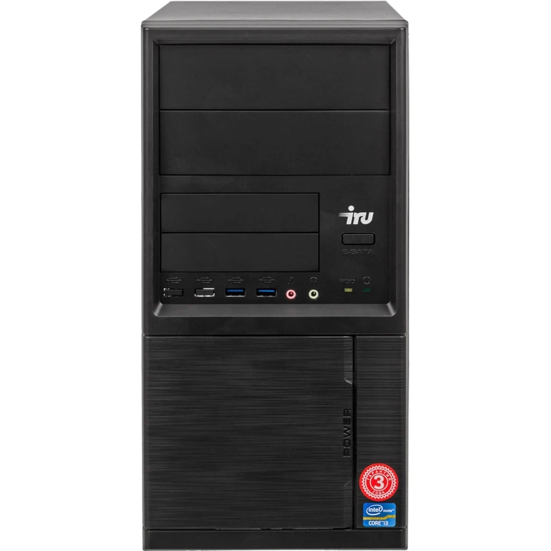 Системный блок IRU Опал 512 Intel Pentium Gold G5420 8 Гб 240Гб SSD UHD Graphics 1478337 | Компьютеры и офис