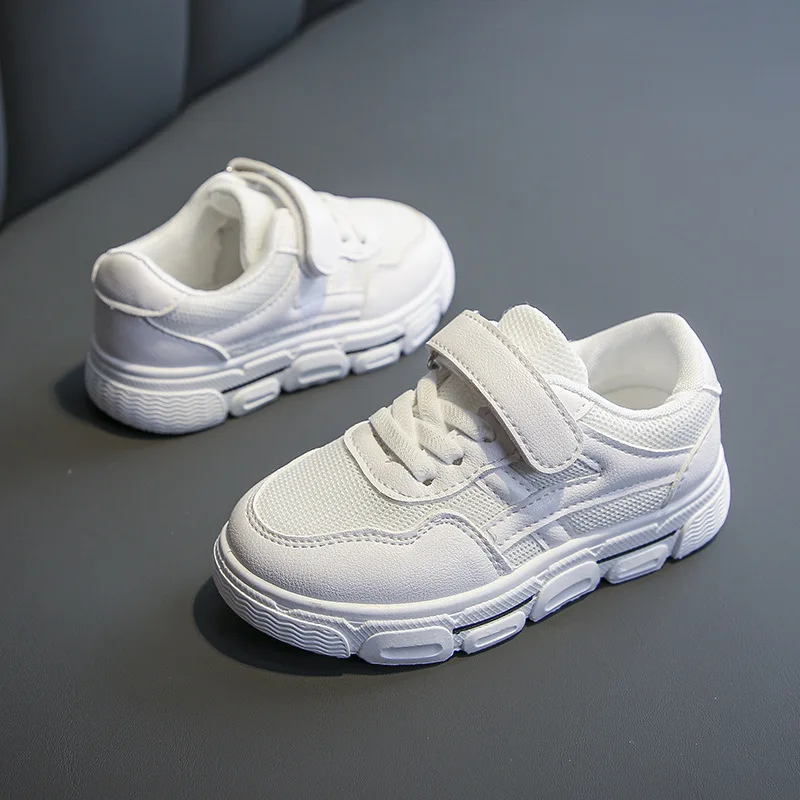

Autumn New Fashion Children Shoes Breathable Soft Bottom Kids Sneakers Running Shoes Velcro Zapatillas Ninas Casual Shoes BE50SH