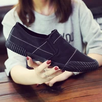 shenxuanny new canvas shoes mens slip on shoes spring autumn breathable casual shoes trend student sports shoes eur 39 43