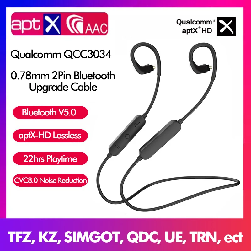 AptX HD Bluetooth кабель 5 0 беспроводной модуль обновления Съемный шнур применяется ZST V80