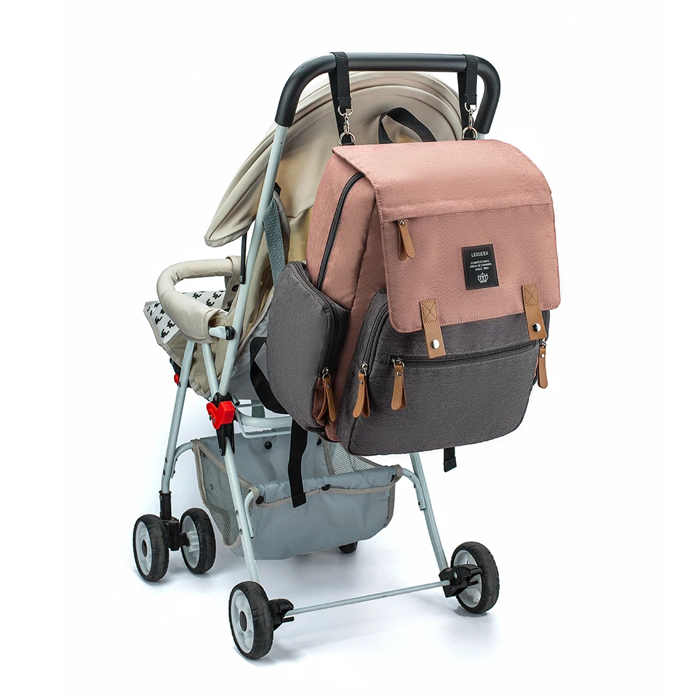 

Nappy Backpack Bag Mummy Large Capacity Stroller Bag Mom Baby Multi-function Waterproof Outdoor Travel Diaper Bags Dropshipping