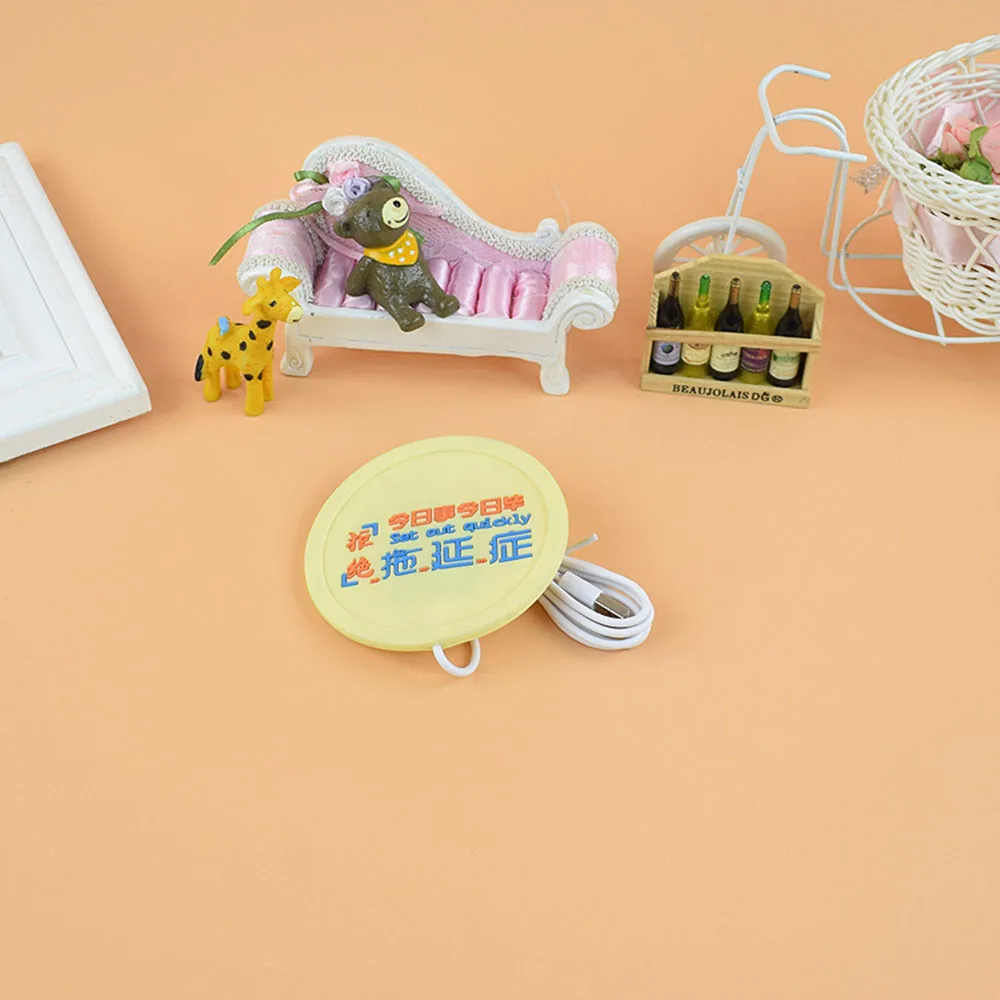 Высокое качество Творческий 5 в 2 а USB милый обогреватель гаджет мультфильм