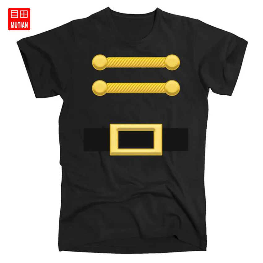 Форма щелкунчика Рождественский костюм футболка игрушечный солдат Забавный