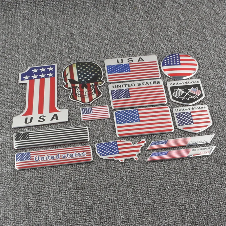 Аксессуары для экстерьера автомобиля мотоцикла большая страна США Национальный