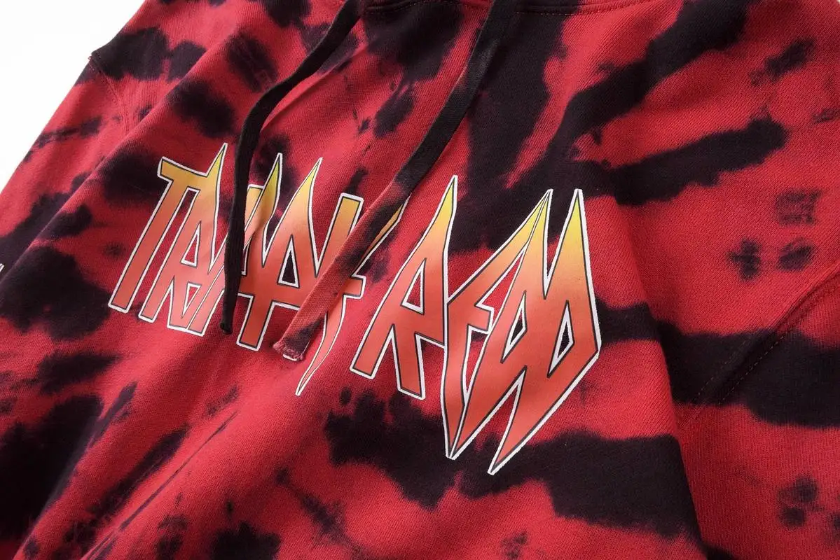 

Trippie Redd Hoodies Tie Dye Excitement Men Women High Quality Trippie Redd sweatshirt Hip-hop Casual Hooded Trippie Redd Hoodie