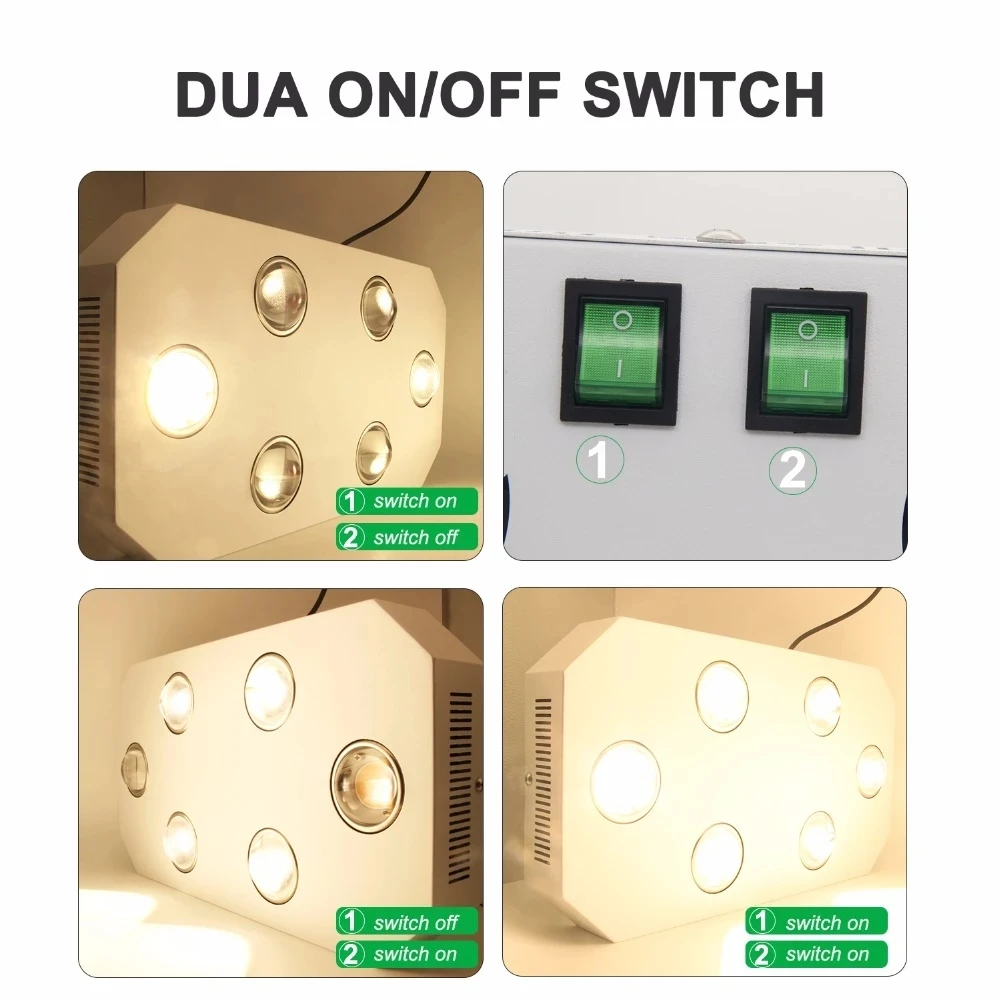 Citizen CLU048 1212 COB Светодиодный светильник для выращивания растений полного спектра