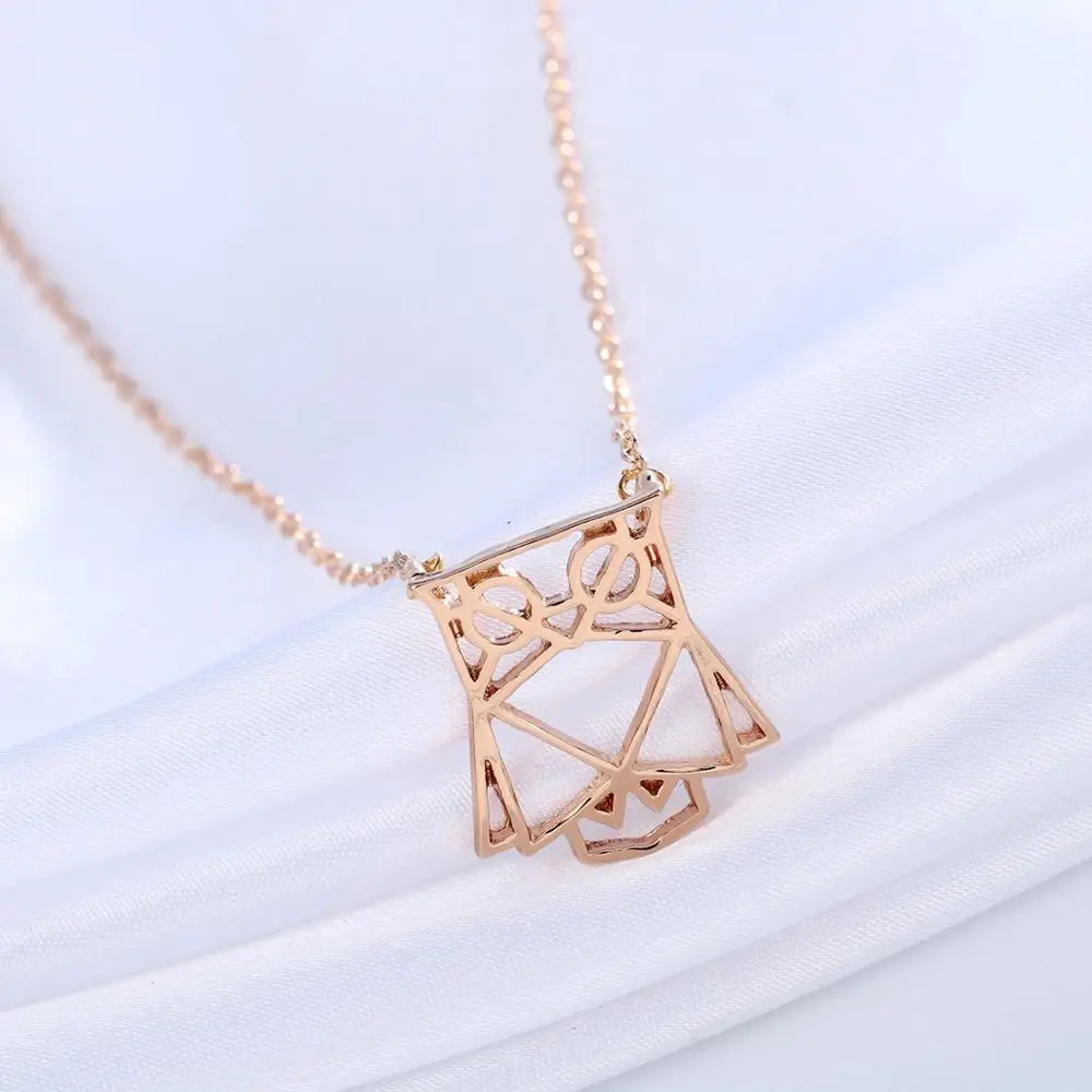 Очаровательная милая ночная сова QIAMNI цепочка с животными чокеры ожерелье