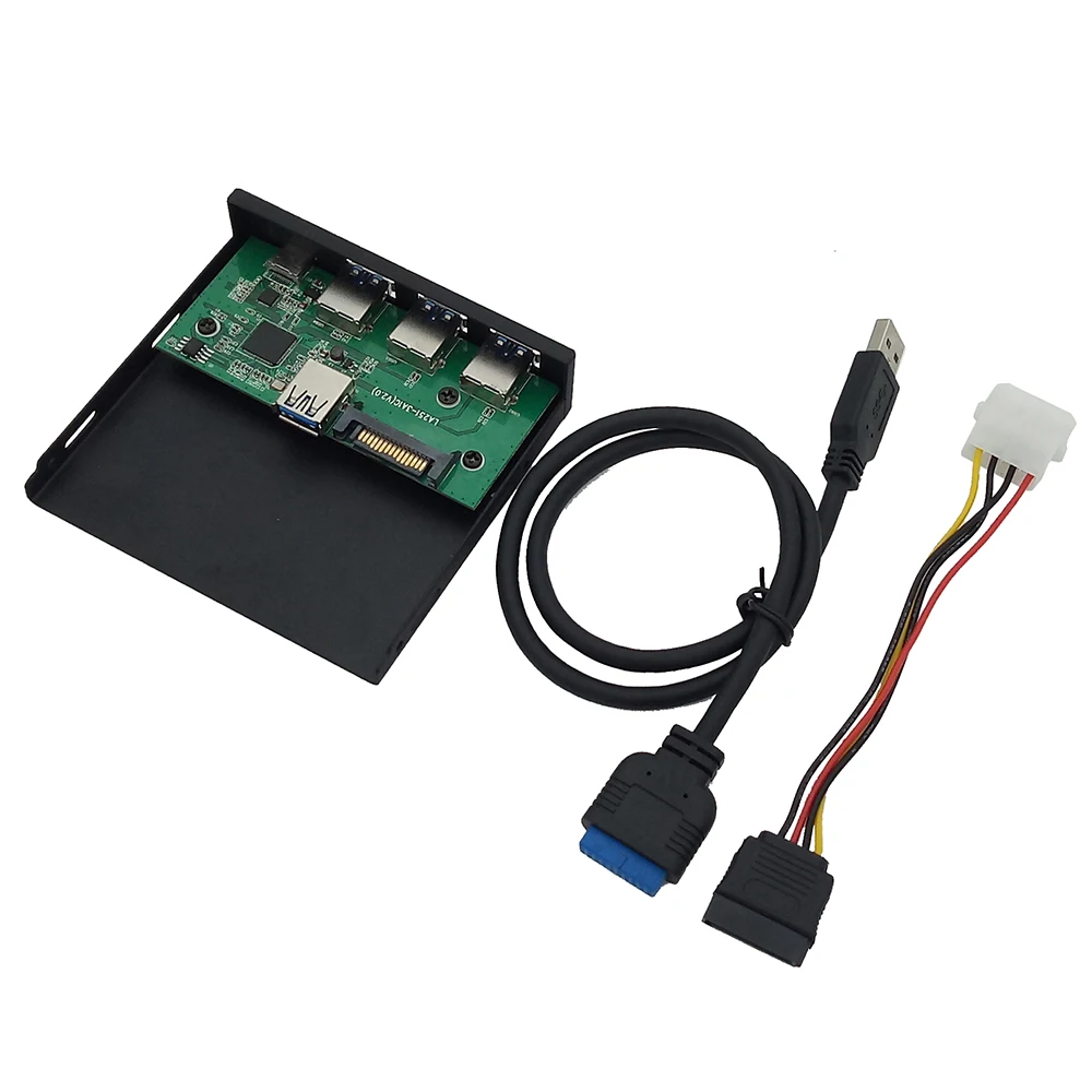 Кардридер 33S50-RTK USB Type-C двойной USB-концентратор передняя панель ПК с кабелем