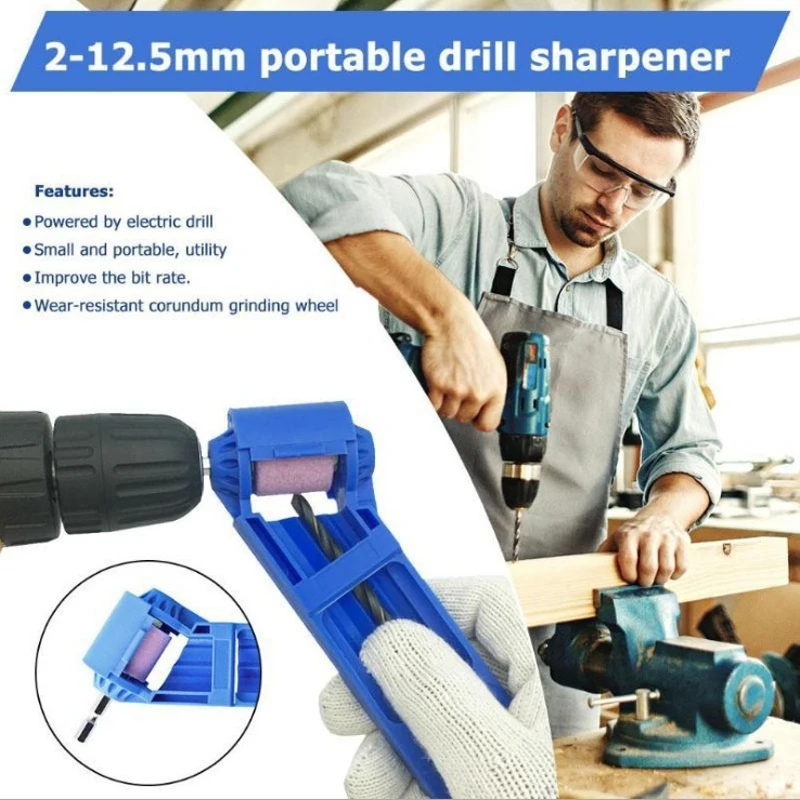 Portable Diamond Drill Bit Sharpener Knife Sharpening Machine Wear Resistant Corundum Grinding Wheel Stone