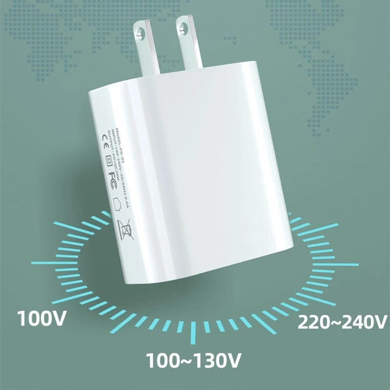 20 Вт PD3.0 + QC3.0 2 порты универсальное автомобильное зарядное устройство типа C для