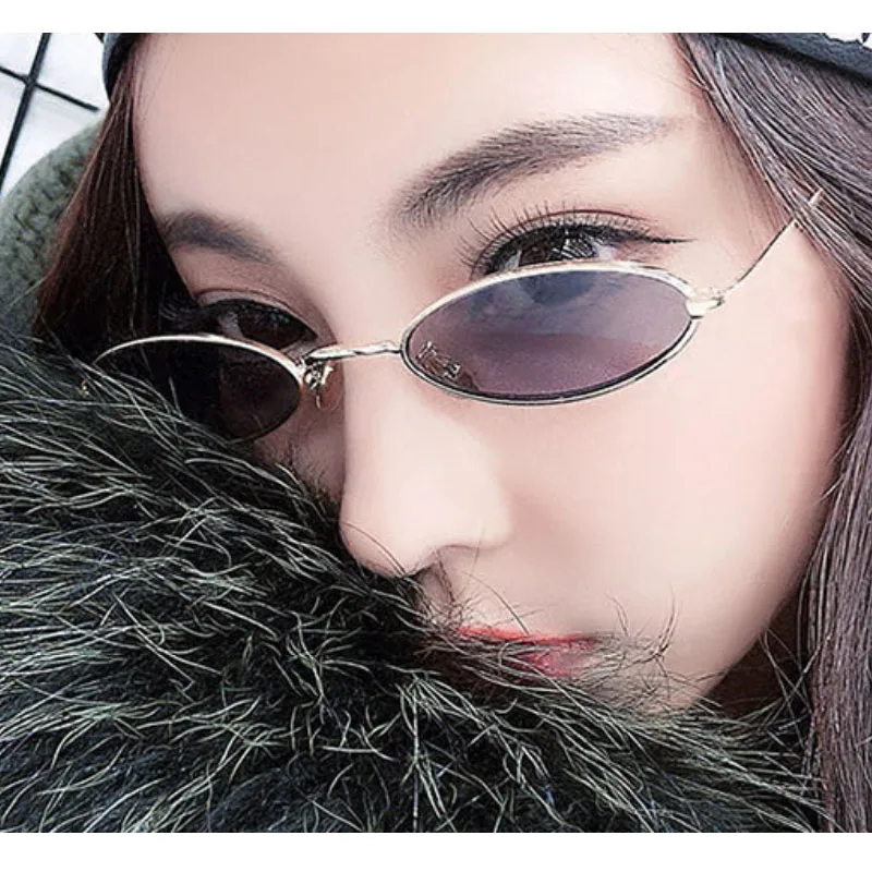 Солнцезащитные очки овальные женские небольшие элегантные брендовые