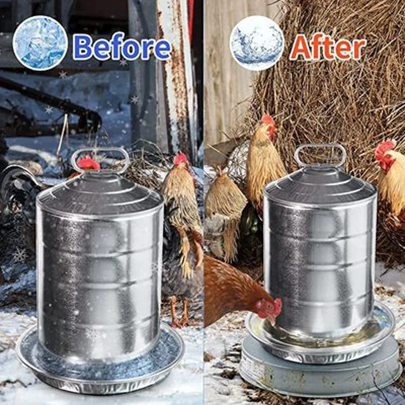 calefator de água da galinha compatível com o inverno